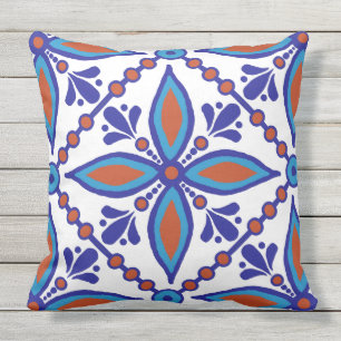 Coussin Tuile de Talavera