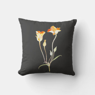 Coussin Tulipe de Mariposa orange