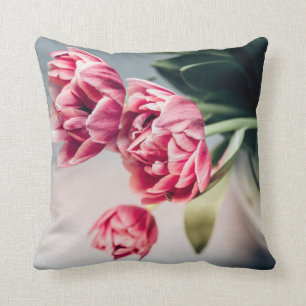 Coussin Tulipes dans un vase