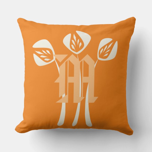 Coussin Tulipes personnalisées (Recto)