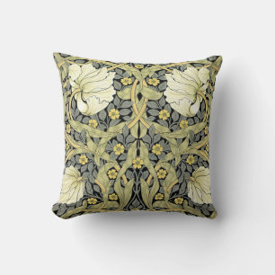 Coussin Tulipes Pimpernel Art Botanique de William Morris