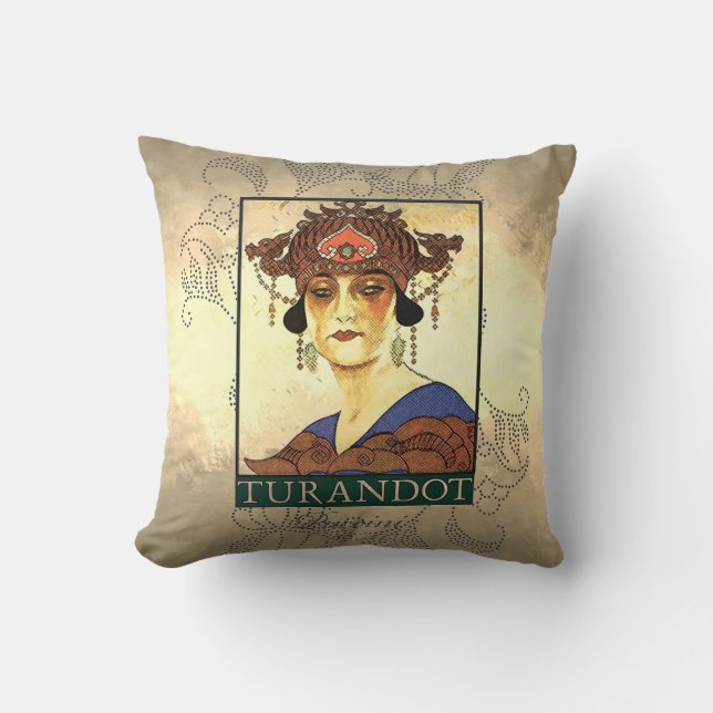 Coussin Turandot Princess Classic Opera (Recto)