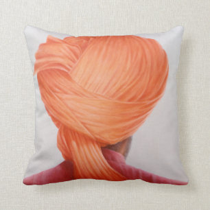 Coussin Turban de safran