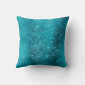 Coussin Turquoise Blue Sparkle (Verso)