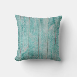 Coussin Turquoise Tiffany Aqua Glam Métallic Bois Maison