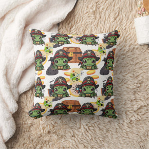 Coussin Turtle Pirate Money