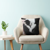 Coussin Tuxedo Chat Kitty Chats Noir et Blanc Catalogue (Chaise)