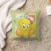 Coussin TWEETY™ "J'Ai Dit Que J'Ai Donné Un Tat Puddy" (Couverture)
