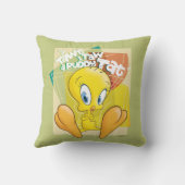 Coussin TWEETY™ "J'Ai Dit Que J'Ai Donné Un Tat Puddy" (Verso)