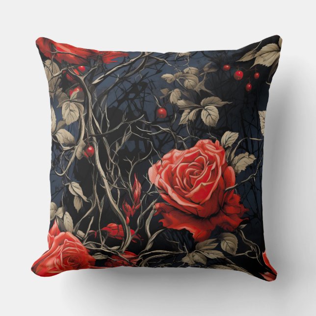 Coussin Twilight Thorns Botanical (Recto)