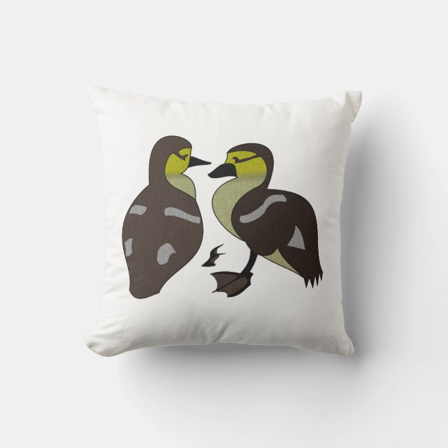 Coussin Twin Muscovy Duckling (Recto)