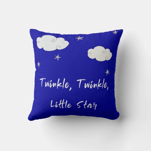 Coussin Twinkle, Twinkle (Verso)