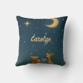 Coussin Twinkle Twinkle Little Star Nursery Custom (Verso)