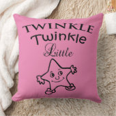 Coussin Twinkle Twinkle Little Star Throw Oreiller, Nurser (Couverture)