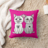 Coussin Twins cat (Couverture)