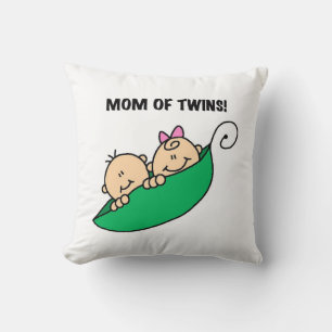 Coussin Twins Maman - Pois dans les cadeaux de pod