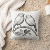 Coussin Two Robins cushion (Couverture)