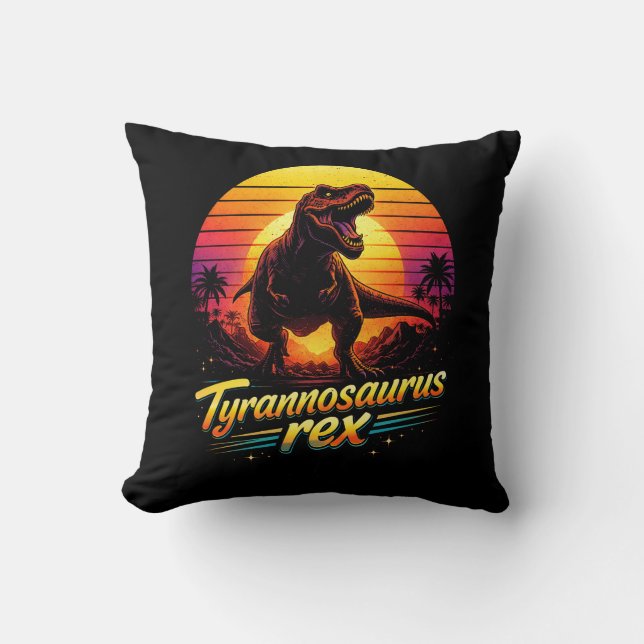 Coussin Tyrannosaurus Rex (Recto)