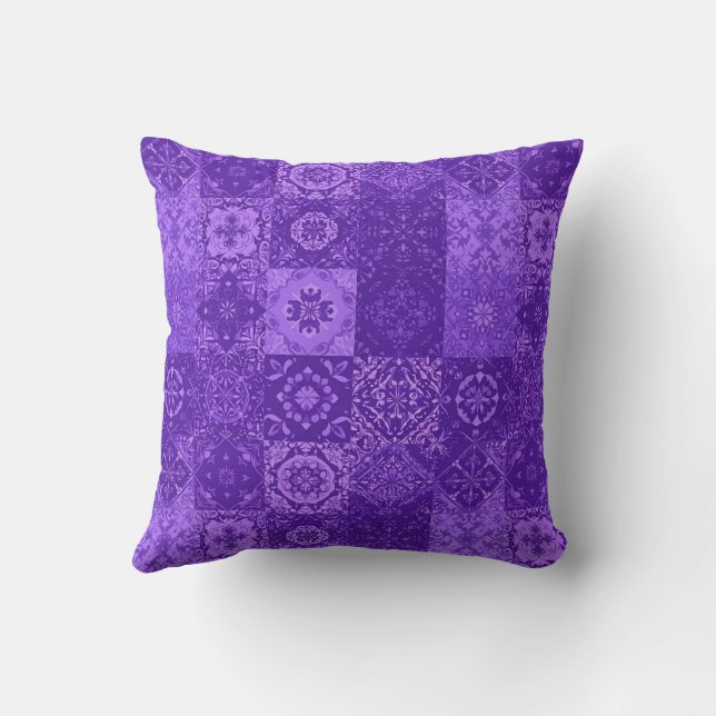 Coussin Ube Halaya Violet (Verso)