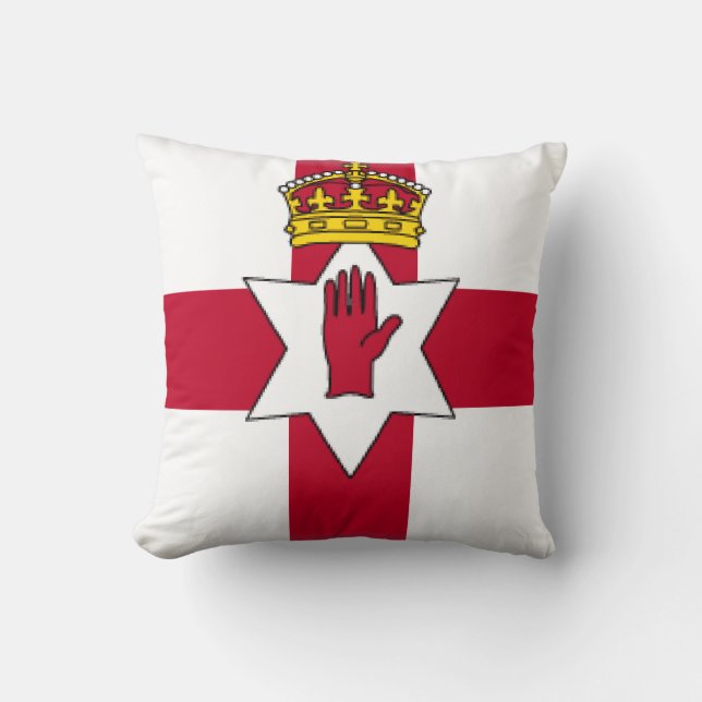 Coussin Ulster Irlande du Nord (Recto)