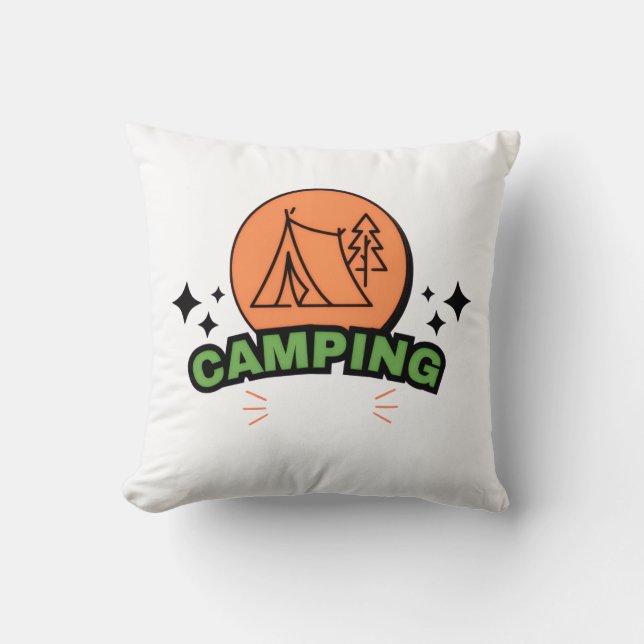 Coussin Ultimate Camping Adventure | Nature Escape & Outdo (Recto)