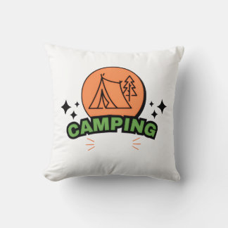 Coussin Ultime aventure de camping | Évasion dans la natur