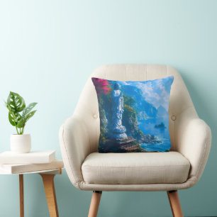 Coussin Umi no Hotoke Le Bouddha de la Mer