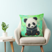 Coussin Un adorable panda bébé (Chaise)