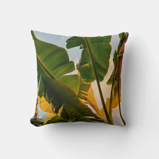 Coussin Un aperçu des Maldives (Recto)