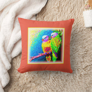 Coussin Un Arc-en-ciel vif et joyeux. Commandez dès mainte