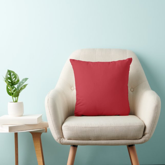 Coussin un arrière - plan rouge avec un (Chaise)