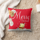 Coussin Un câlin pour Noël (Couverture)