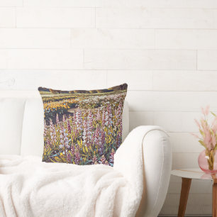 Coussin Un champ fleuri - Jetez l'oreiller