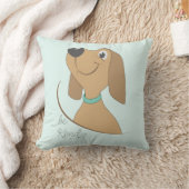 Coussin Un chien en forme (Couverture)