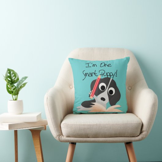 Coussin Un Chiot intelligent (Chaise)
