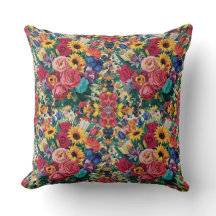 Un Design Floral Vibrant