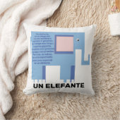 Coussin un éléphant (Couverture)