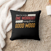 Coussin Un Entraînement Loin D'Une Bonne Motivation D'Hume (Couverture)