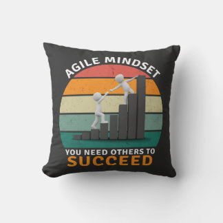 Coussin Un état d'esprit Agile Vous Avez Besoin D'Autres P