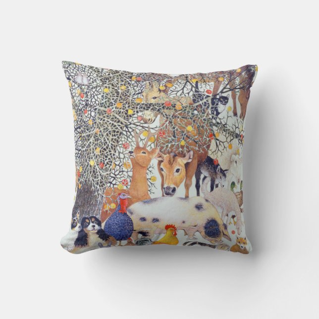 Coussin Un festin savoureux (Recto)