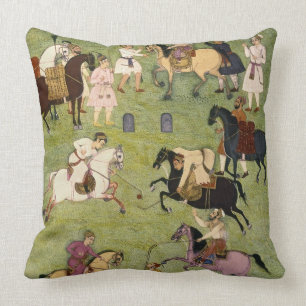 Coussin Un jeu de polo, du grand album de Clive