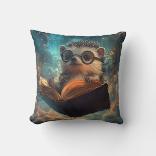 Coussin Un joli Hérisson dans une galaxie d'histoires