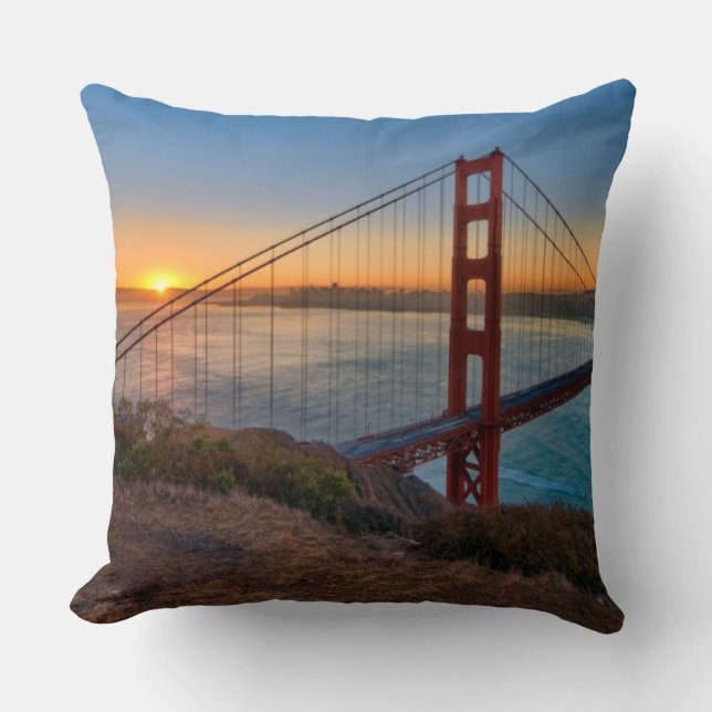 Coussin Un lever de soleil absolument renversant (Recto)