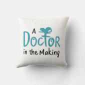 Coussin Un médecin en devenir (Verso)