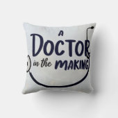 Coussin Un médecin en devenir (Verso)