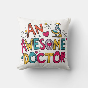 Coussin Un médecin génial 