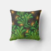 Coussin un miroir et quelques plantes (Verso)