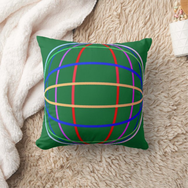 Coussin Un monde sans guerre / logo (Couverture)