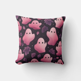 Coussin Un Motif d'Halloween magnifique Fantômes roses mig