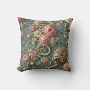 Coussin Un mythos florissant - Mythique design victorien